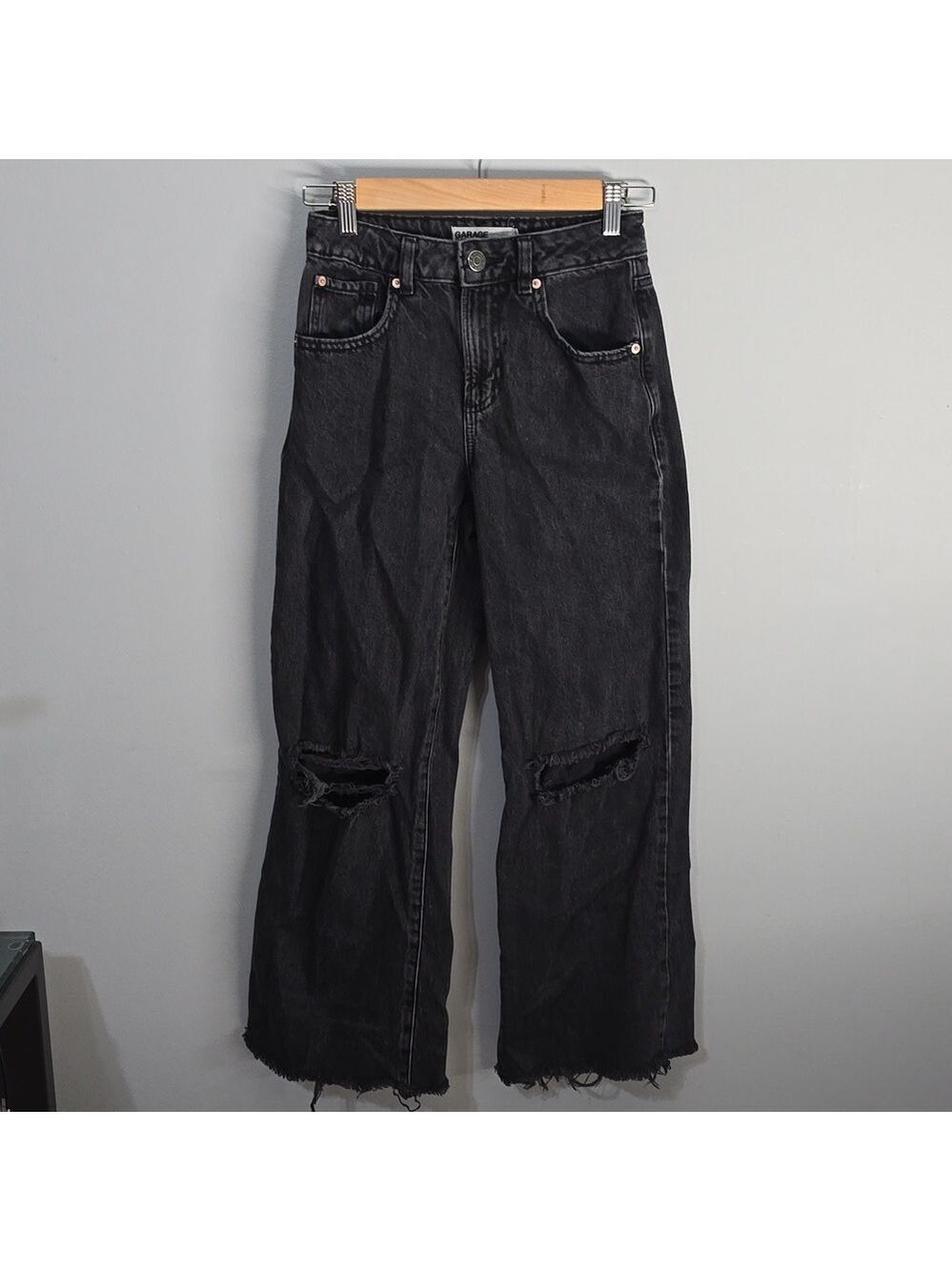 Garage jeans women’s size 0 size 24 jambe large wide leg pants